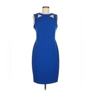 Calvin Klein Blue Sleeveless Dress